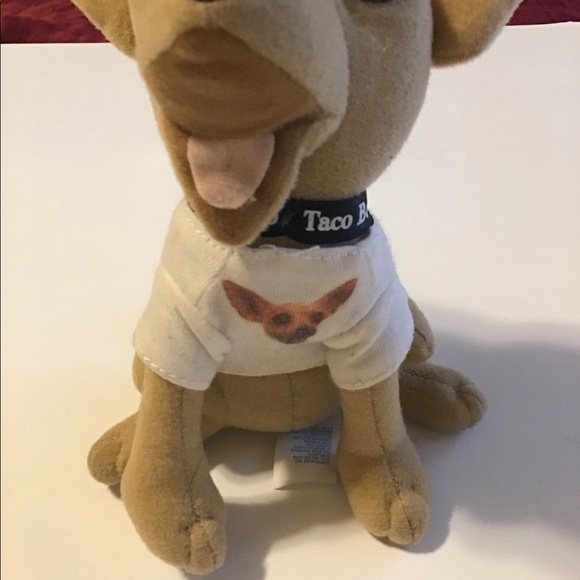 Chihuahua Yo Quiero Taco Bell Dog Plush Stuffed w Photo Shirt 6" Plush Applause - Picture 2 of 15